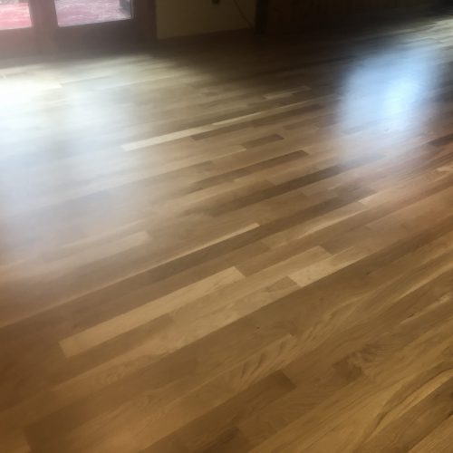 Floor after we refinished