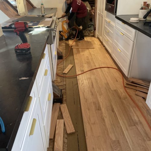 Installing Red Oak Hardwood Floor
